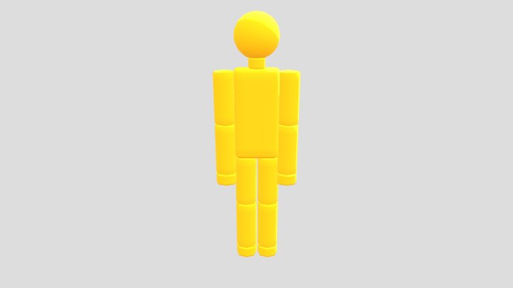 Poppy_Playtime_-_Training_Dummy_Run (3) 3D Model