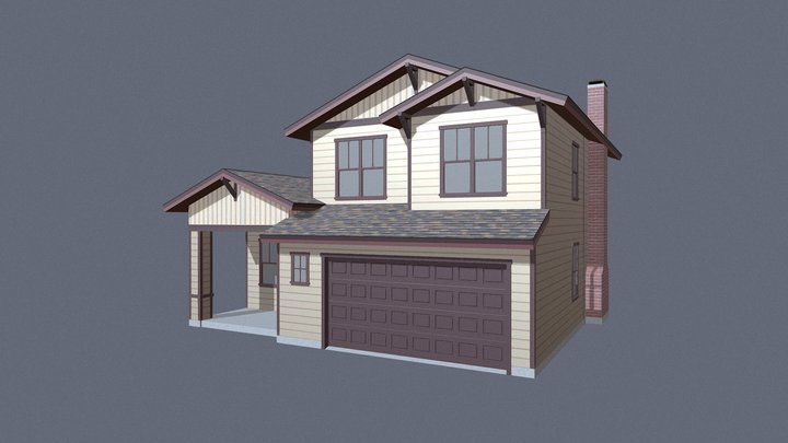 North Napa California home 3D Model