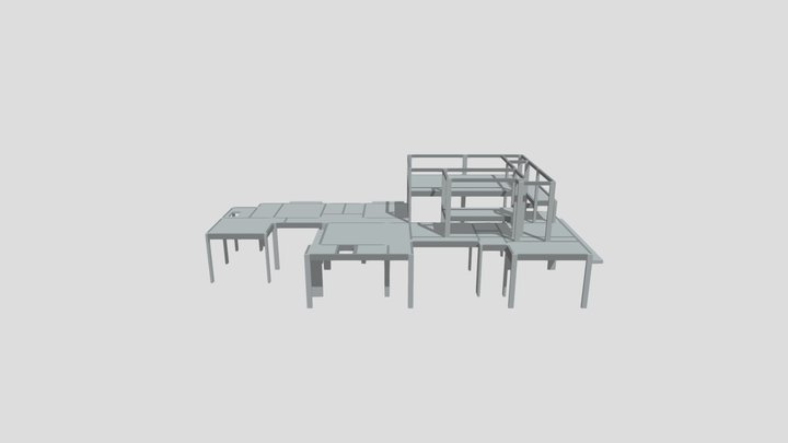 Dimensionamento de Lajes 3D Model