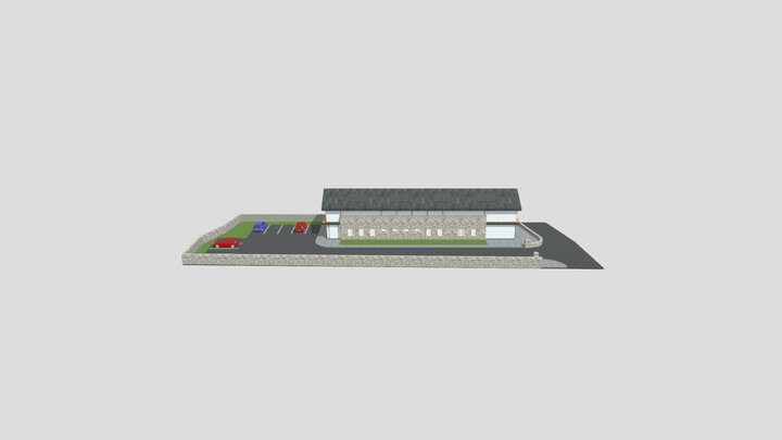 Co-Work Crossings 3D Model