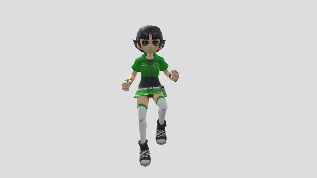 Fusionfall-Buttercup(Legacy Textures)