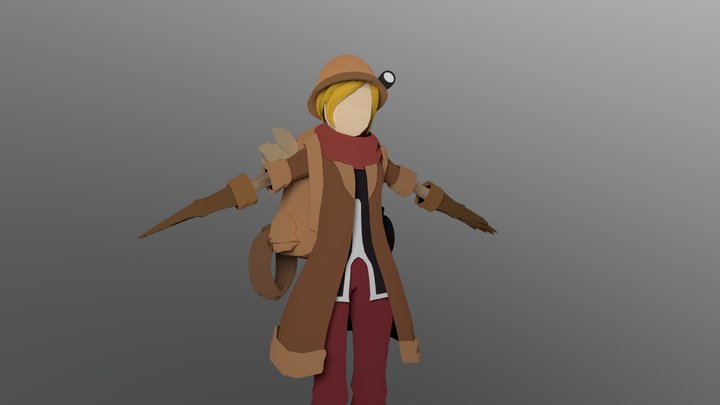 Caver 3D Model