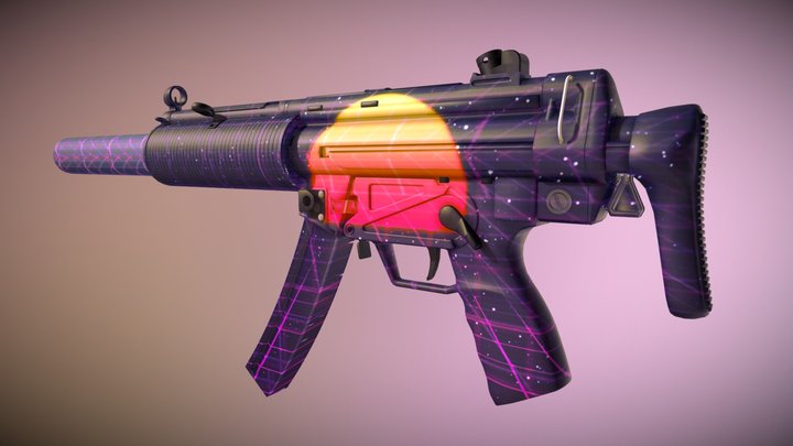 MP5 | Event Horizon 3D Model