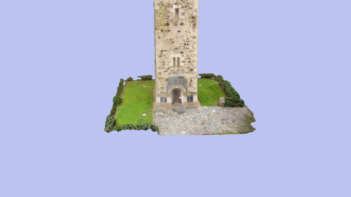 Fire Watch Tower 3D Model