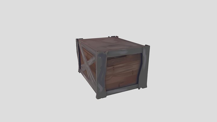 Cofre_bois 3D Model