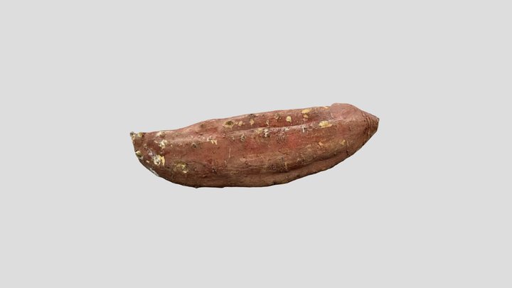いも_005 3D Model