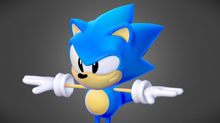 junio sonic 3D Model