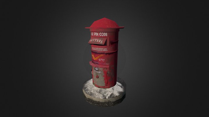 Postbox 3D Model