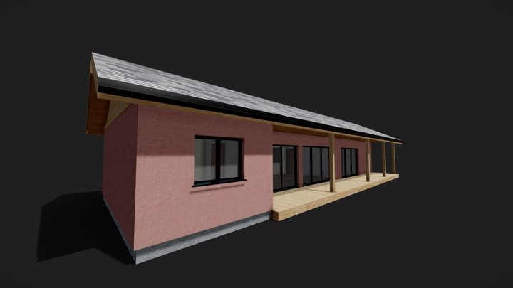 House bungalov1 3D Model