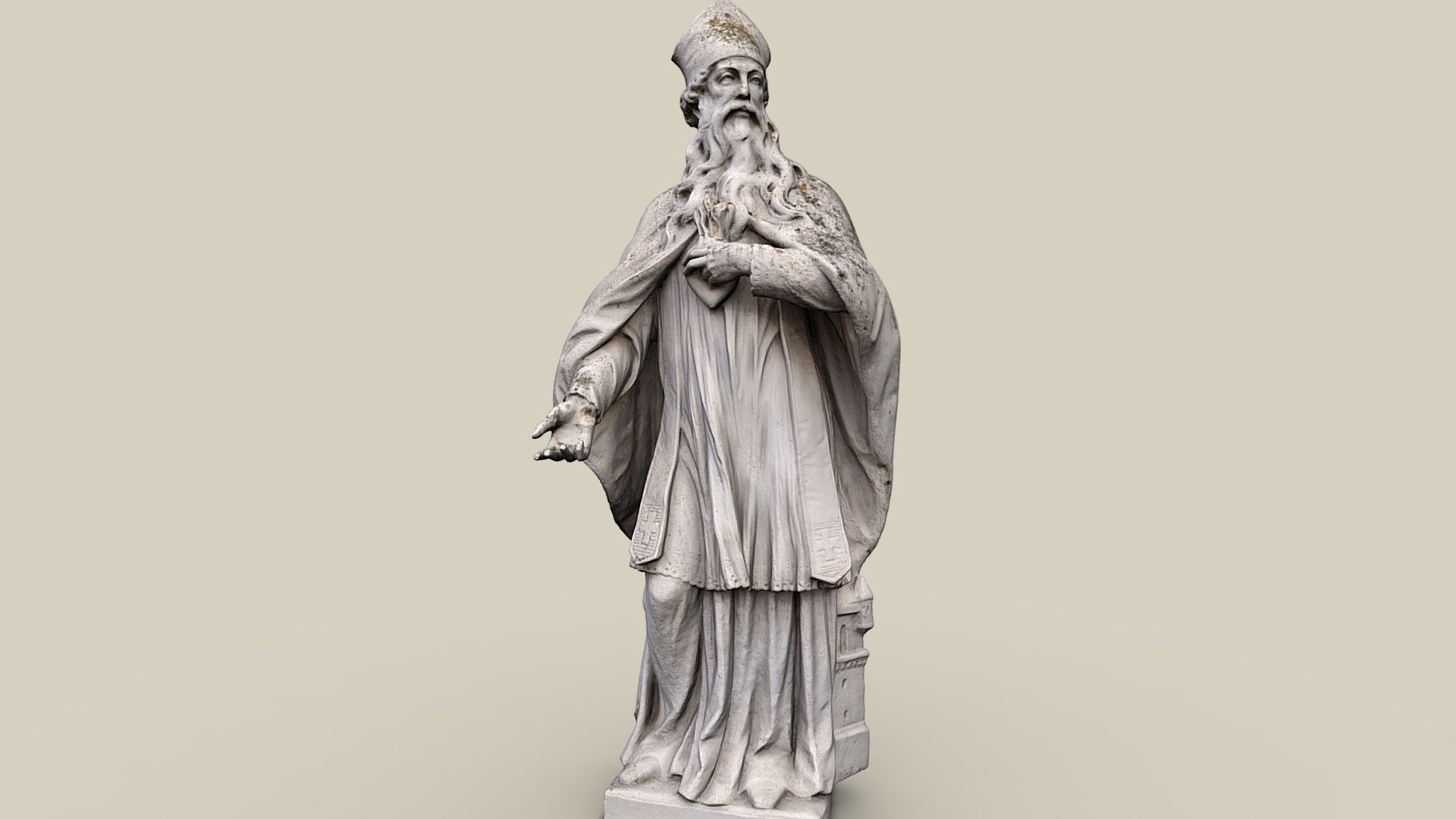 Hl. Augustin — Sketchfab embed 3D viewer