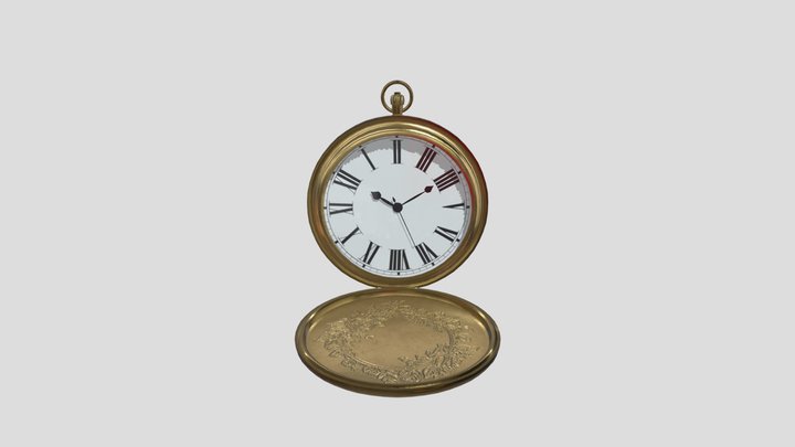 Pocket Watch 3D Model
