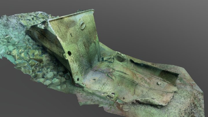 Shipwreck Madeira Lake Superior 3D Model