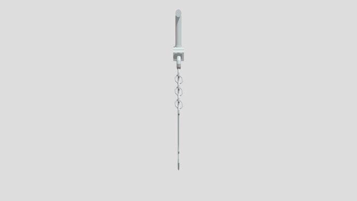 Jecht's Sword V4 No Texture 3D Model