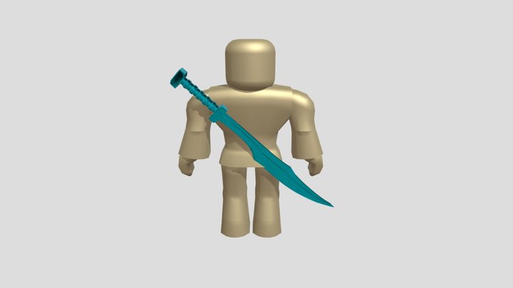 3D MODELS Diamond Sword 3D Model