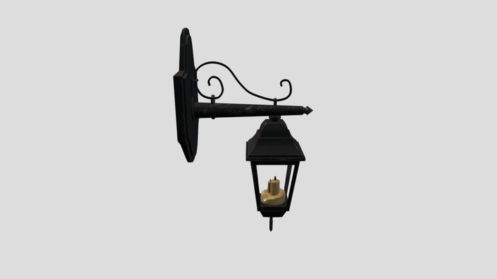 Old Lamp Work 3D Model