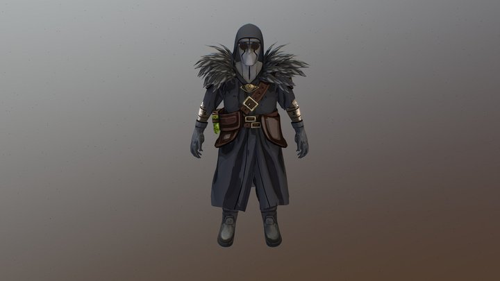 Unknown Alchemist for Ascending Flags 3D Model