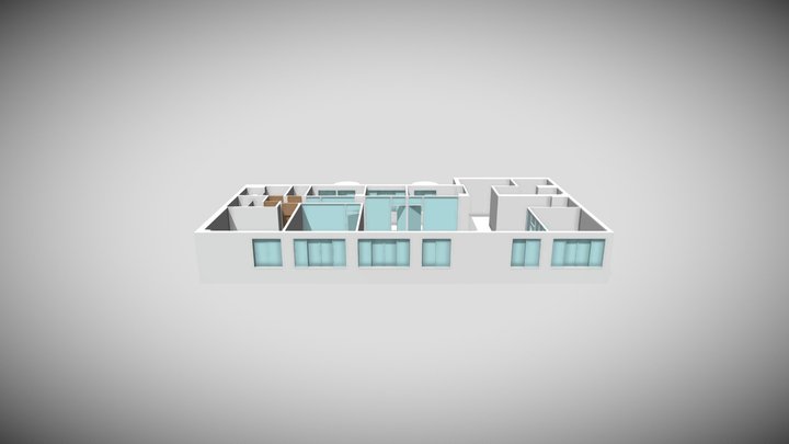 office sample 3D Model
