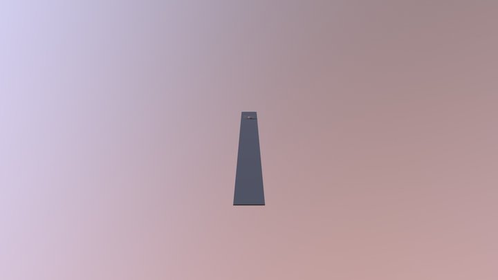 Animated Plane Taking Off 3D Model