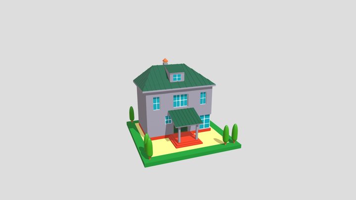 Small_house 3D Model