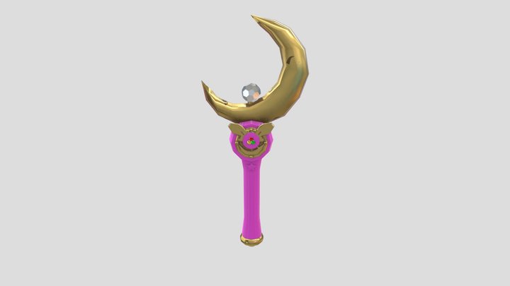 Moon Stick 3D Model