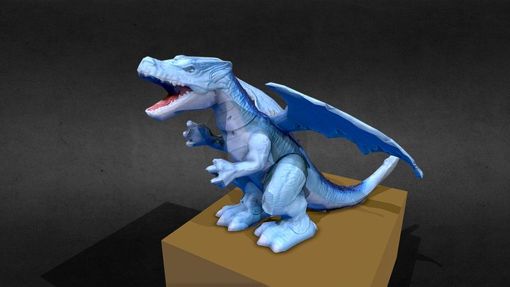 Dragon Aqua 3b 3D Model