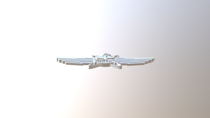 Cyberspace Senior Operator Badge 3D Model