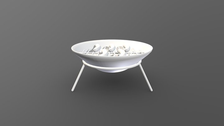 Fire Pit 3D Model