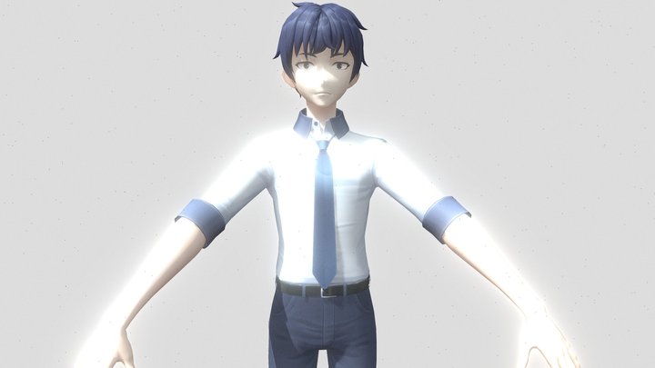 Miside Player 3D Model