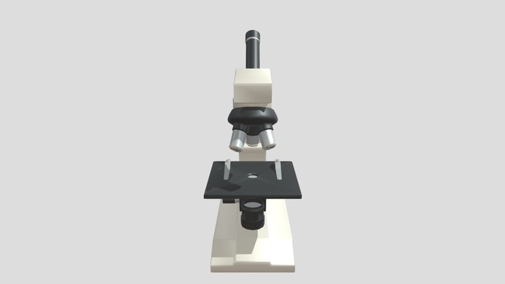 microscope 3D Model