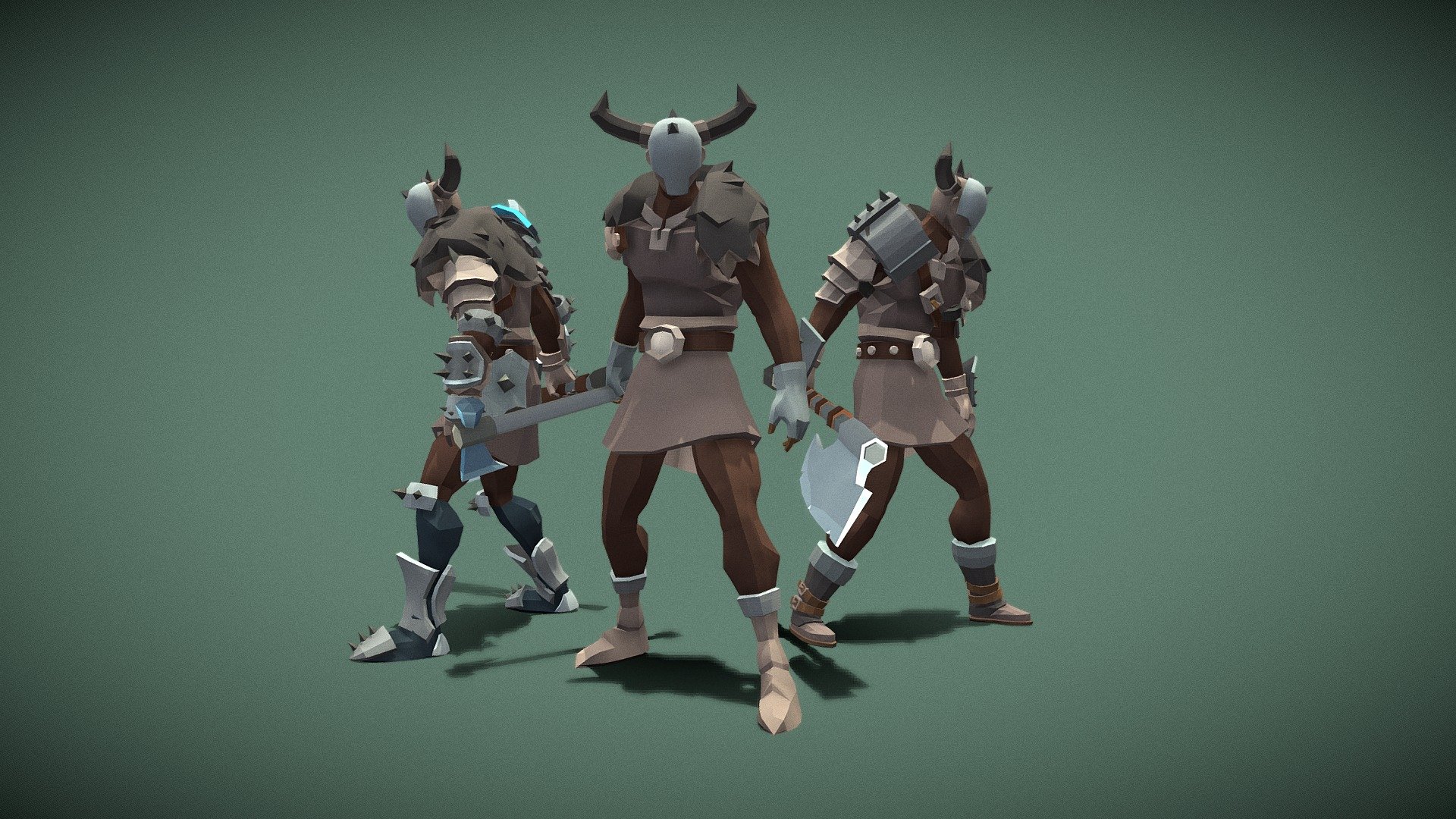 soullike_style_Axeman_allpart - 3D model by DexStudio [43c8813] - Sketchfab