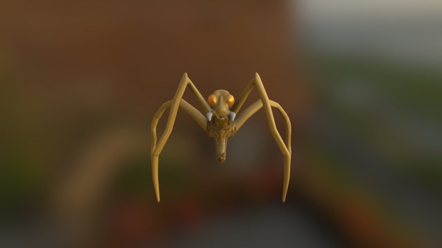 Spider Creature 3D Model