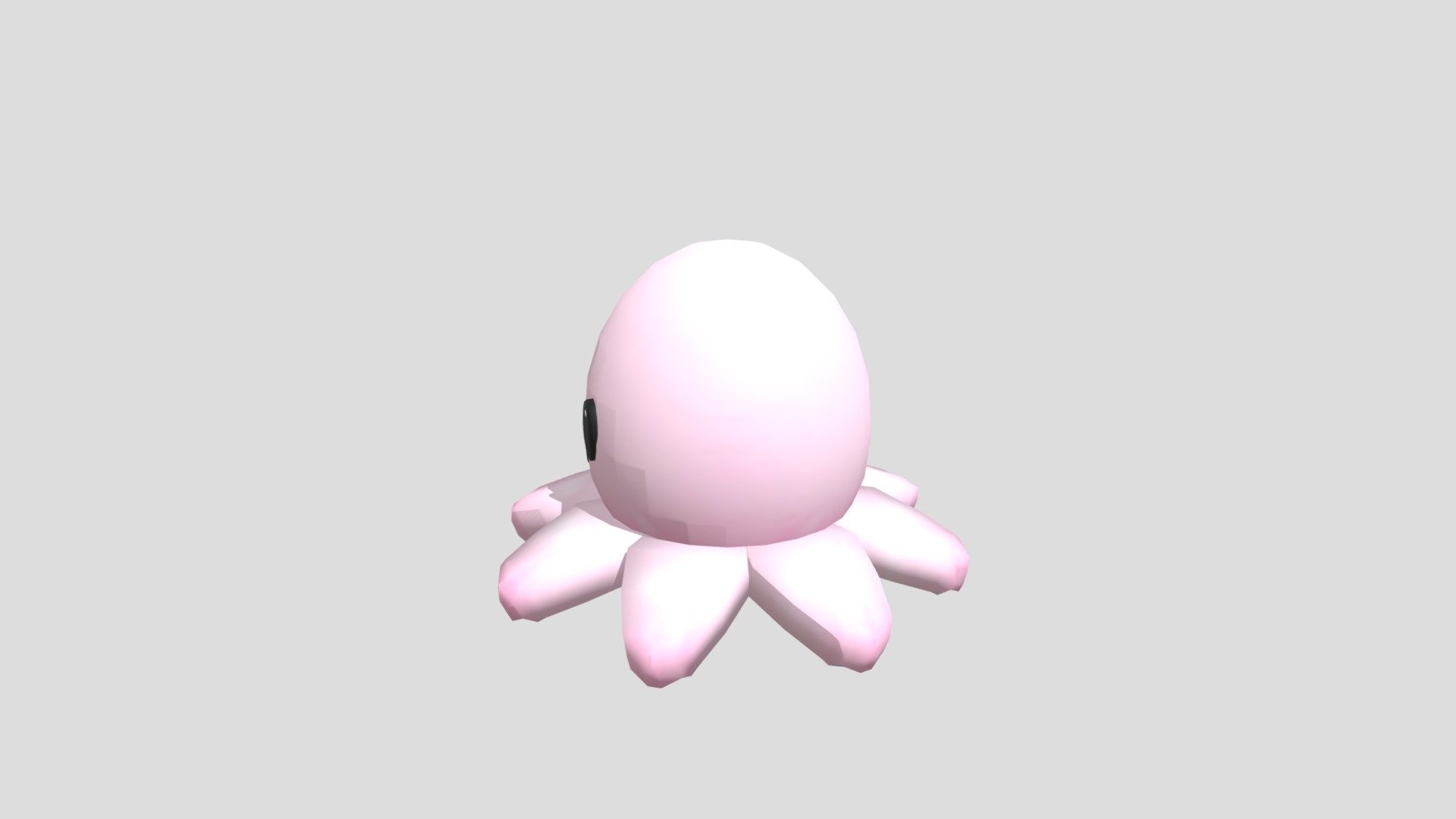 Pink Octopus Plushy Accessory