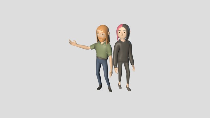 Serotonin team 3D Model