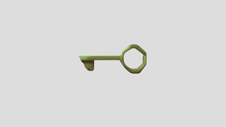 Antique Bronze Key. {PS1 Casper}