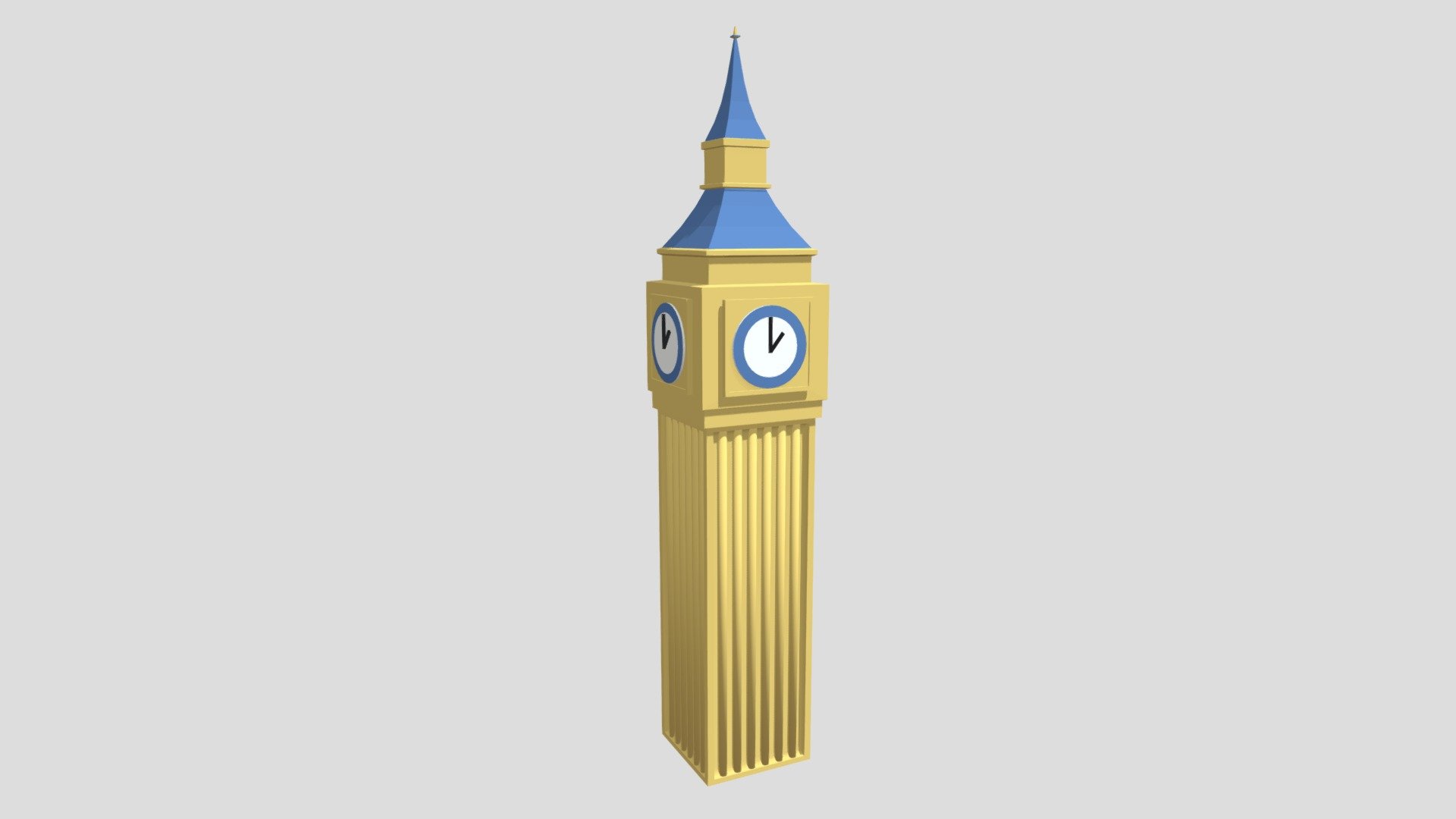 Big Ben — Sketchfab embed 3D viewer