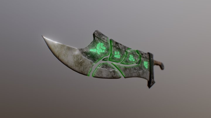 Riven Sword 3D Model