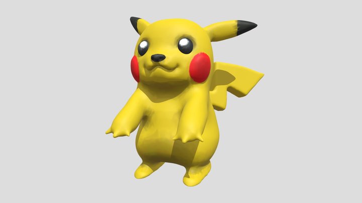 Pikachu Zbrush Model 3D Model