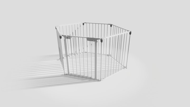IB Style: Kinderlaufstall Curly 3D Model