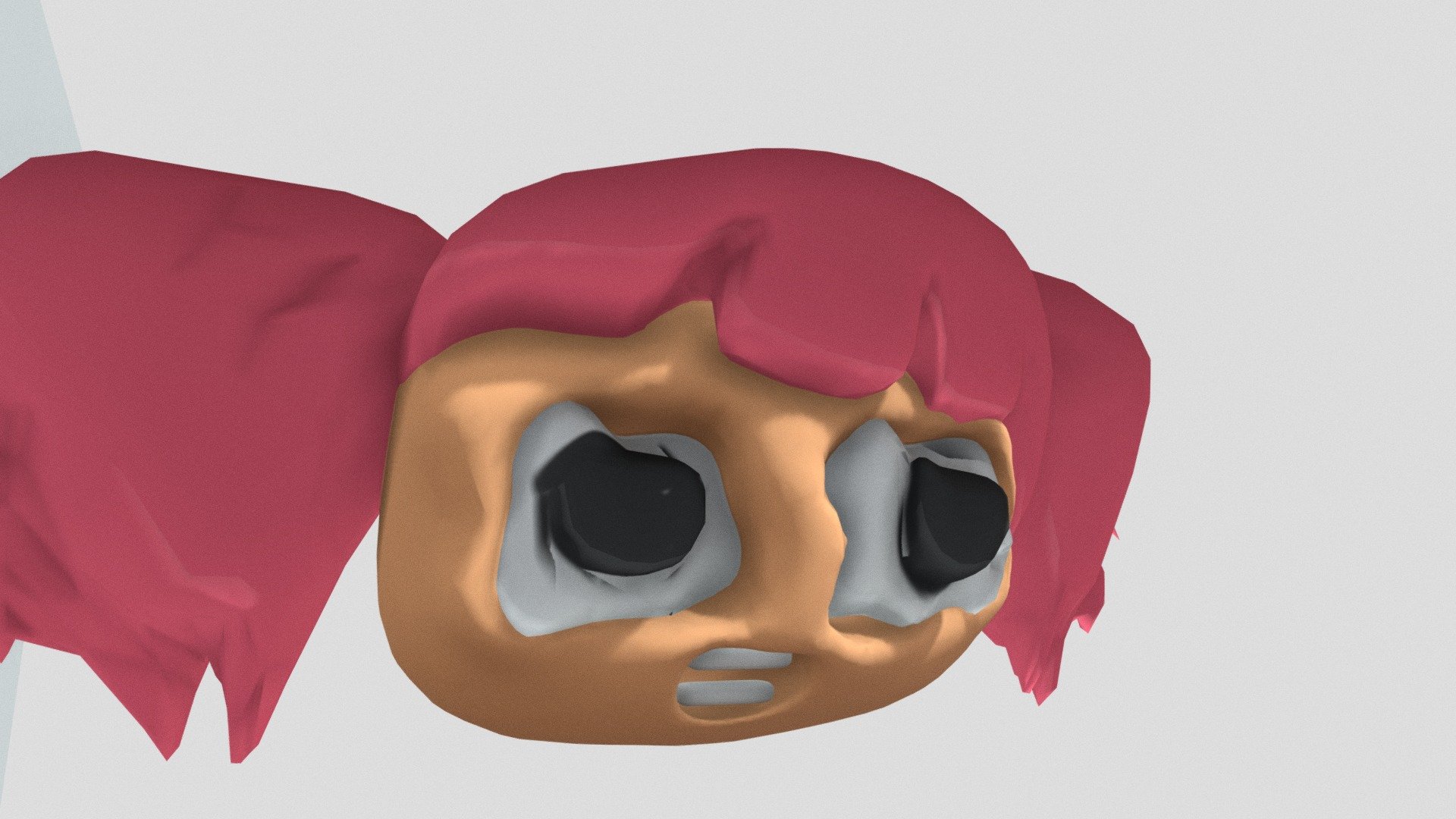 Rose Mary Head 3d