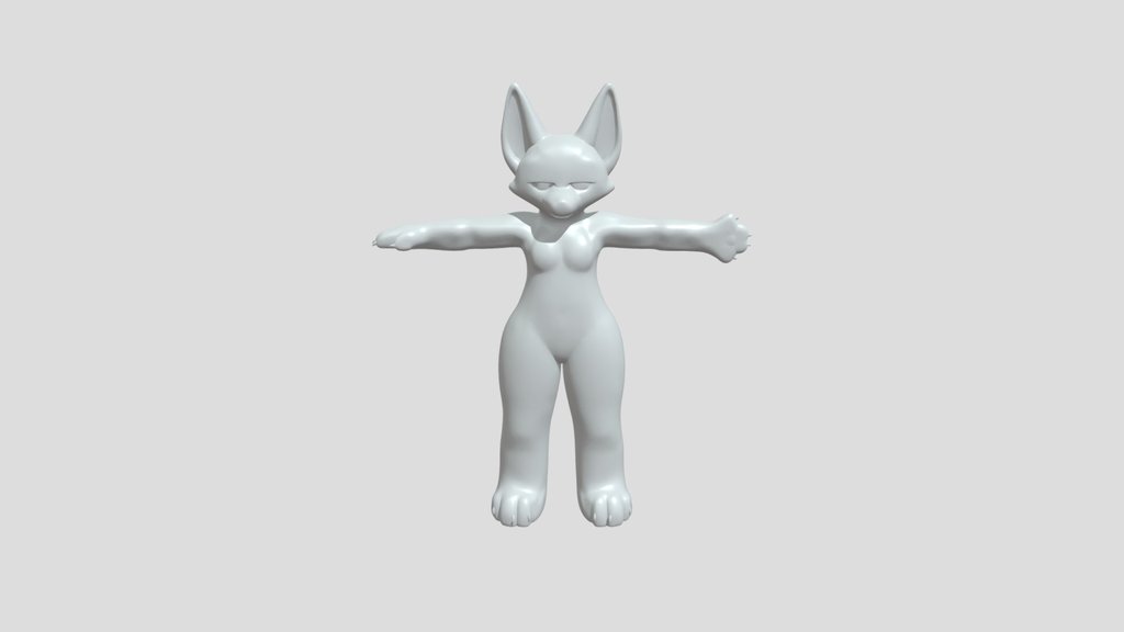 Anthropomorphic calico cat fursona