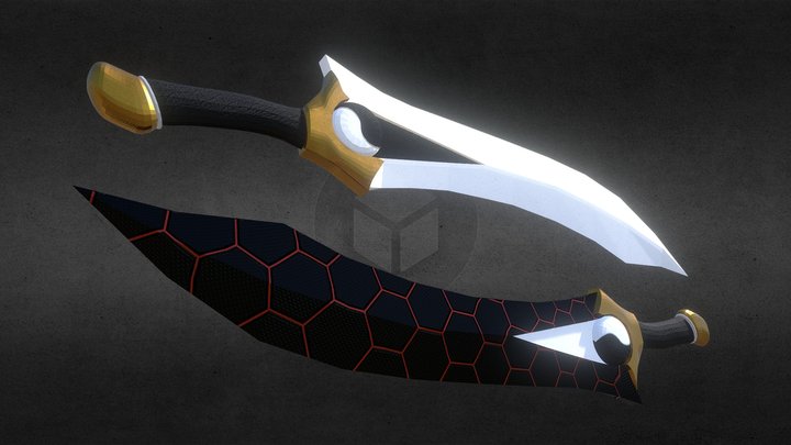 Kanshou & Bakuya | Fate Stay Night 3D Model