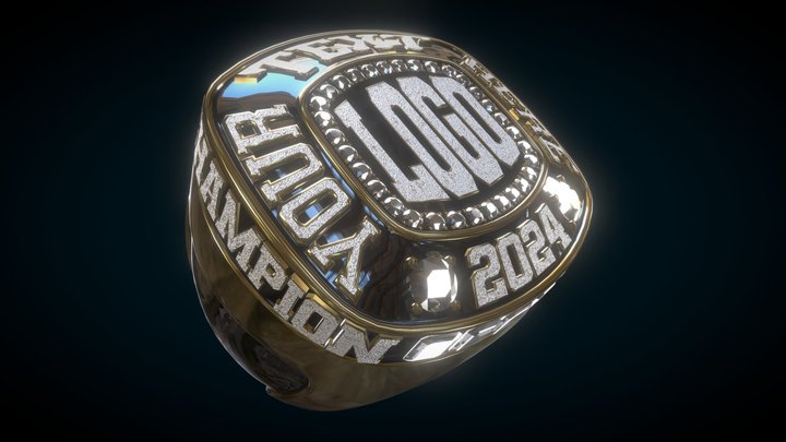 CHAMPIONSHIP RING 3D Model