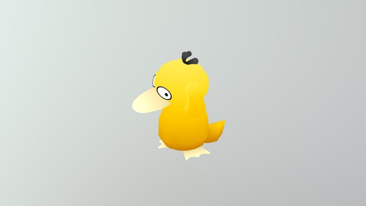 Psyduck 3D Model