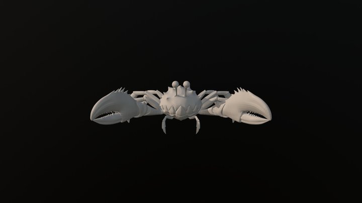 crab monster 3D Model