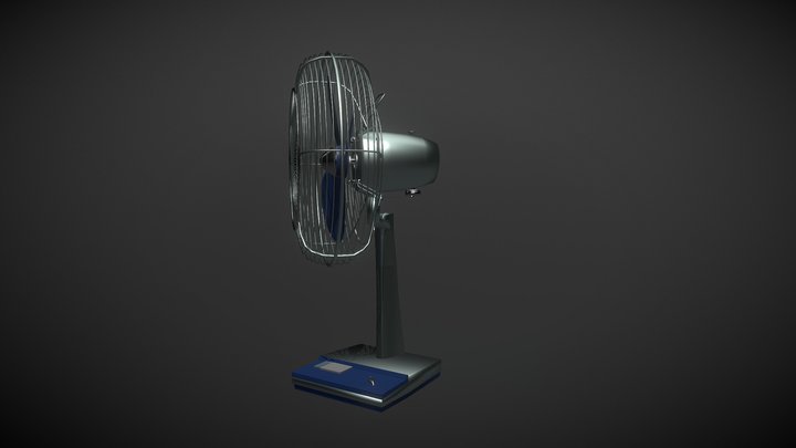 Fuji Fan 3D Model