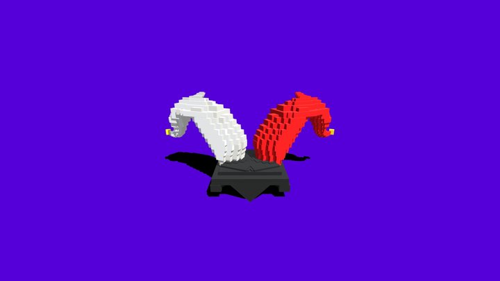 Jester Hat V1  PkbCraft 3D Model