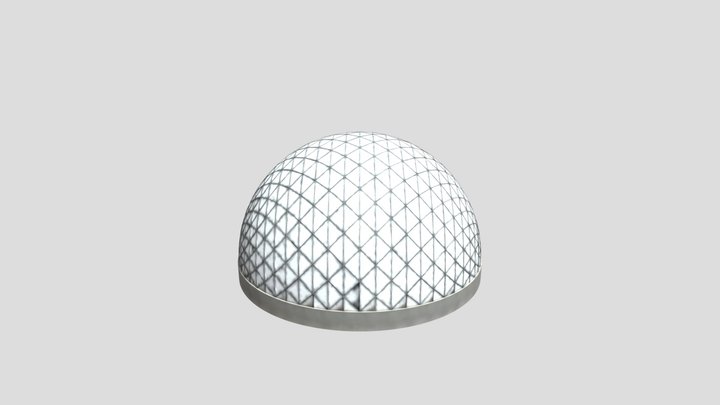 Parametric dome triangle pattern 3D Model