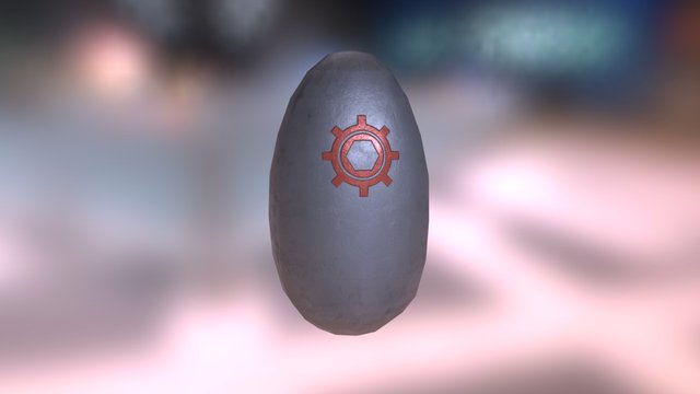 Ettin Egg 1 3D Model