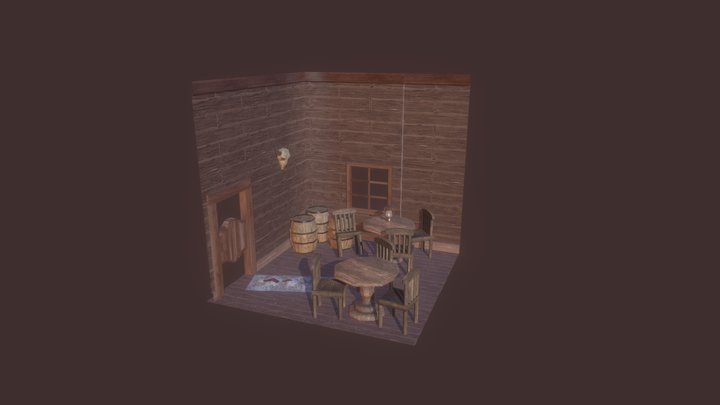 A Murder Mystery in the Old West 3D Model