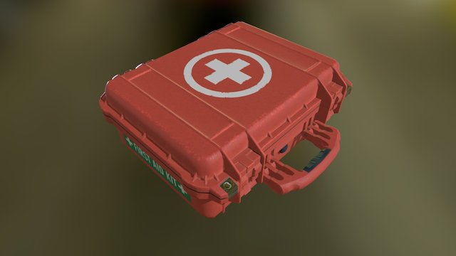 PBR Med Case 3D Model
